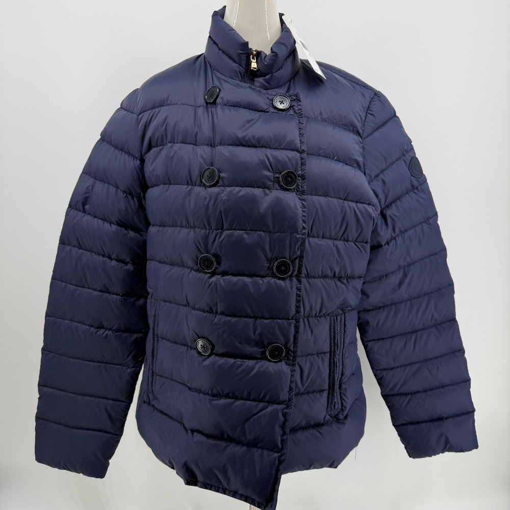 Lauren Ralph Lauren Women's Down Puffer Jacket Coat Navy Blue XL NWT $225 - Picture 2 of 16